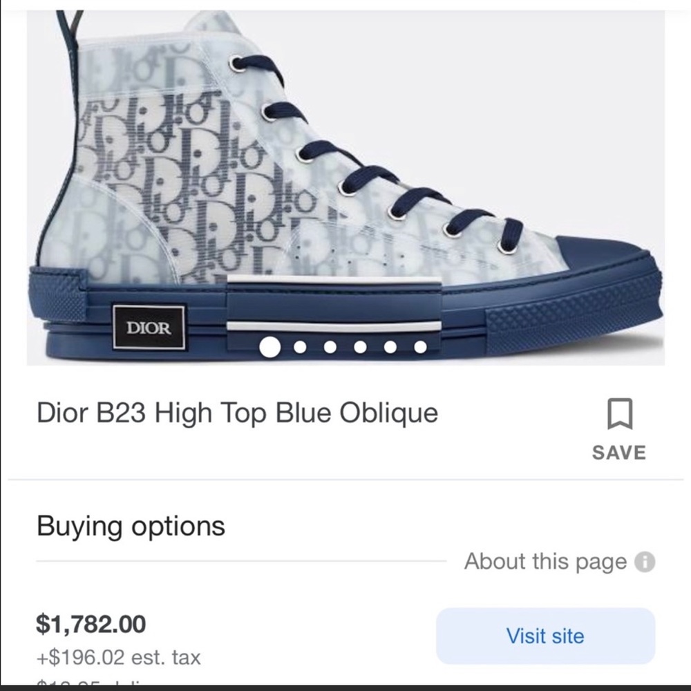 Dior sneaker